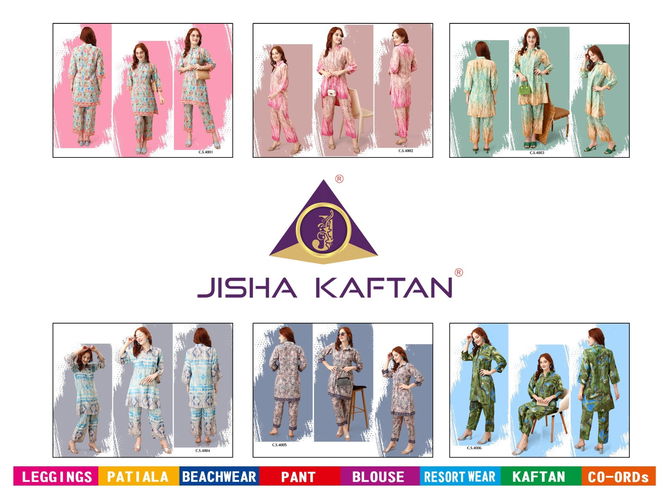 Silk Co Ord Set Vol 5 By Jelite Printed Cord Set Kurti With Bottom Wholesale Online